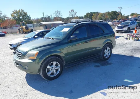 2007 Kia Sorento Lx z USA, uszkodzony, nr VIN KNDJD736X75672050